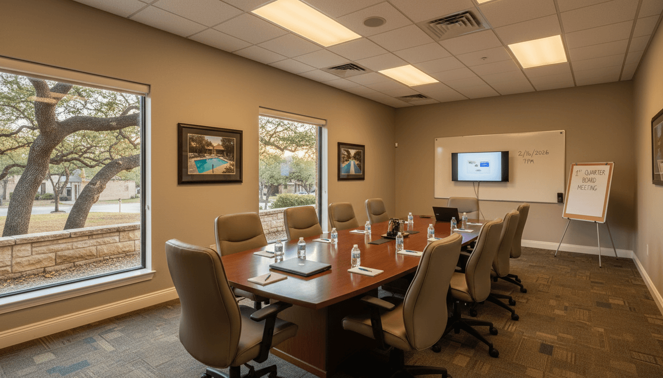 1st Quarter Board Meeting 2/16/2026 7PM